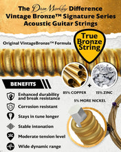 Load image into Gallery viewer, VintageBronze™ Singature Series Acoustic Guitar Strings Copy