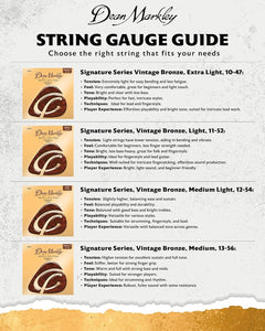 VintageBronze™ Singature Series Acoustic Guitar Strings Copy